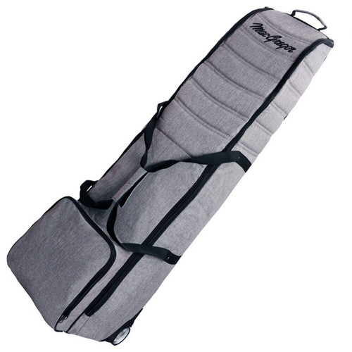 MacGregor Golf Deluxe Padded Travel Cover with Wheels, Heather Grey MacGregor Golf Deluxe Padded Travel Cover with Wheels, Heather Grey