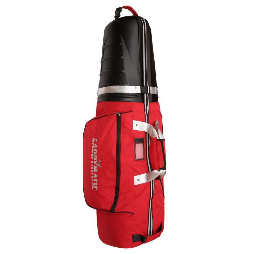 Caddymatic Hard Top Shell Padded Travel Cover with Wheels