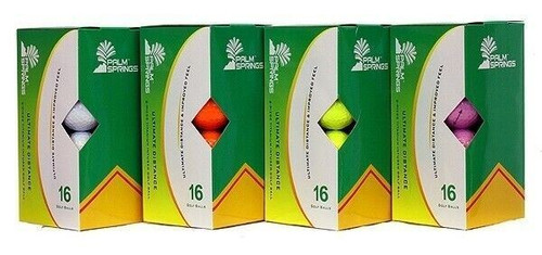 Palm Springs 16 Pack OF Ultimate Distance Golf Balls Palm Springs 16 Pack OF Ultimate Distance Golf Balls