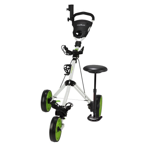 Ram Golf Push / Pull 3-Wheel Golf Cart with 360 Rotating Front Wheel 