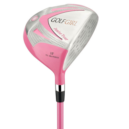 Golf Girl Junior Girls Golf Set V3 with Pink Clubs and Bag, Right Hand - Image 2
