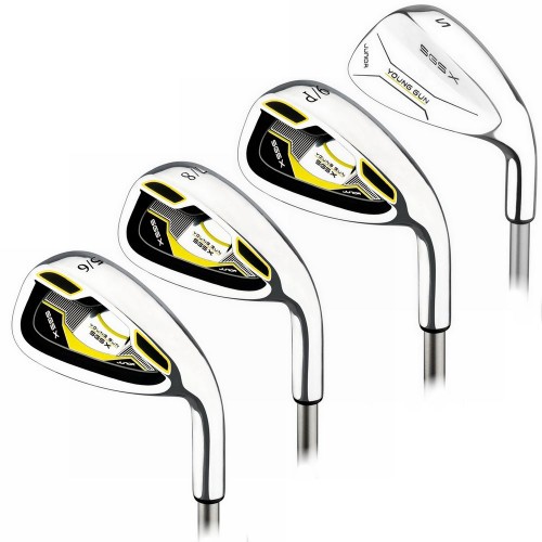 Young Gun SGS X Junior Kids Golf Left Hand Irons & Wedges Age: 3-5