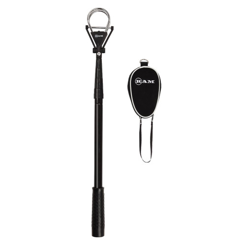 Ram Golf 6ft Extending Golf Ball Retriever with Deluxe Dual Zip Headcover Ram Golf 6ft Extending Golf Ball Retriever with Deluxe Dual Zip Headcover