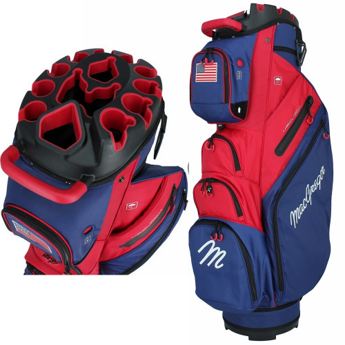 MacGregor Golf MACLOCK Ultimate Divider System Cart Bag- USA - Image 0