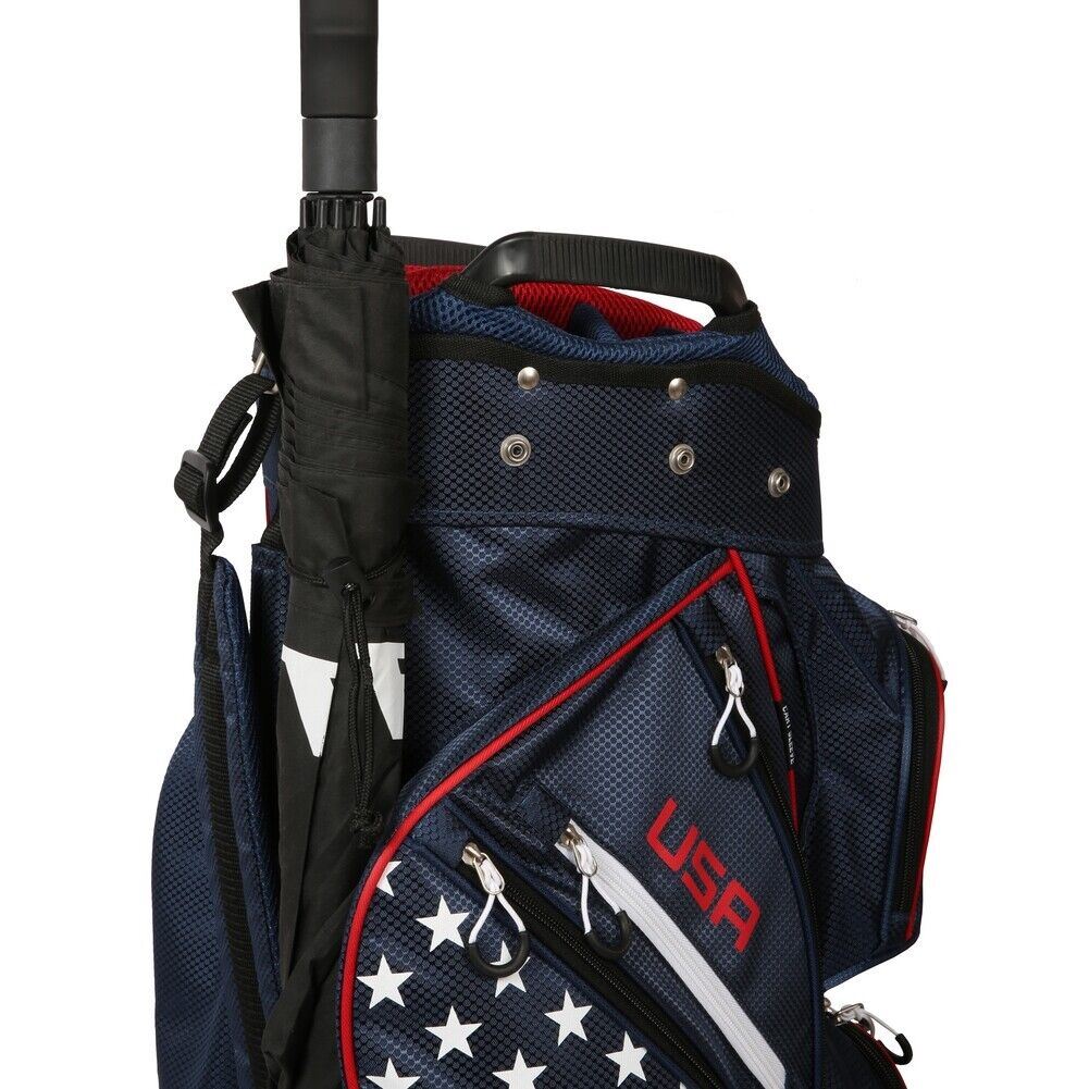 Hot-Z Golf USA Flag Cart Bag