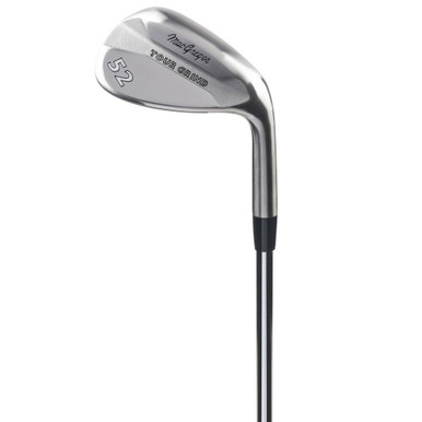MacGregor Golf Tour Grind Milled Face Golf Wedge, Chrome, Mens Right Hand