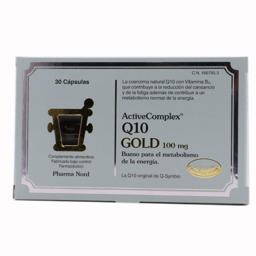 Activecomplex q10 gold 100 mg 30 cápsulas