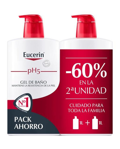 Duplo gel de baño PH5 eucerin®