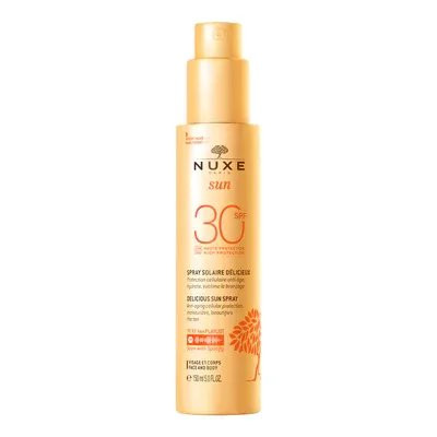 NUXE SUN SPRAY SOLAR DELICIOSO ROSTRO Y CUERPO SPF 30  1 SPRAY 150 ml