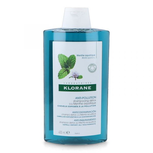 Champu Detox Menta Acuática 200 ml Klorane