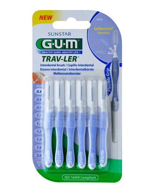 Cepillo interdental trav-ler 0,6 mm gum
