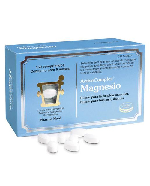 150 comprimidos activecomplex magnesio pharma nord