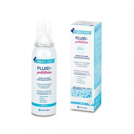 Naso faes fluid+ pediátrico limpieza nasal 100 mL