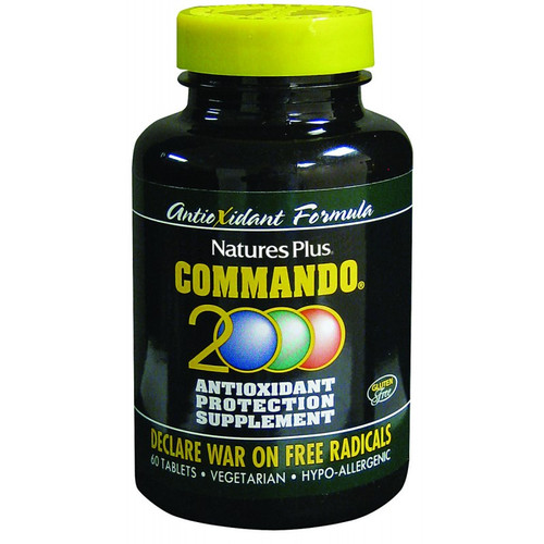 Natures plus commando 2000 60 comprimidos