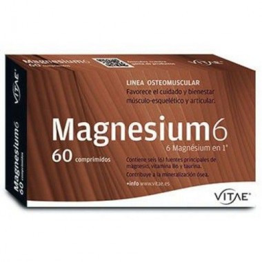 Vitae magnesium 6 60 comprimidos