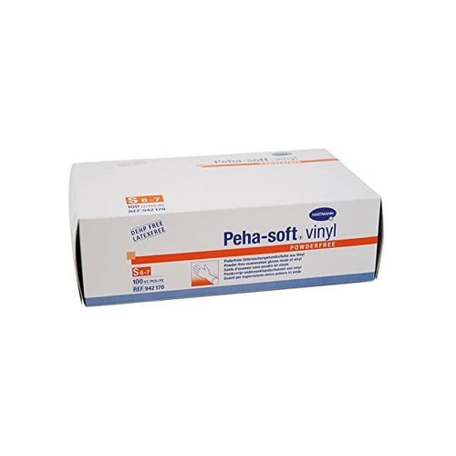 Hartmann peha-soft vinyl. 100 UDS. talla s (6-7).