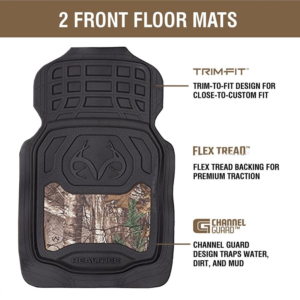 Realtree Outfitters Xtra Floor Mats Information