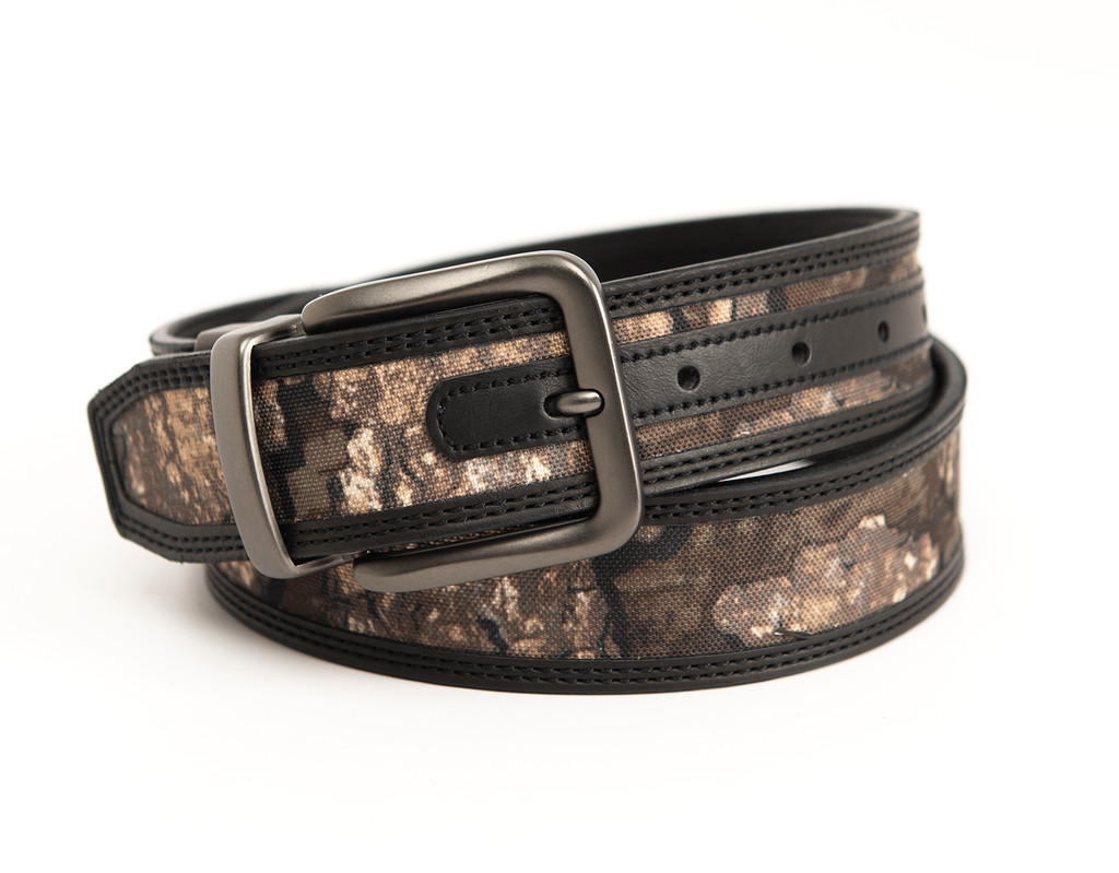 realtree leather belt