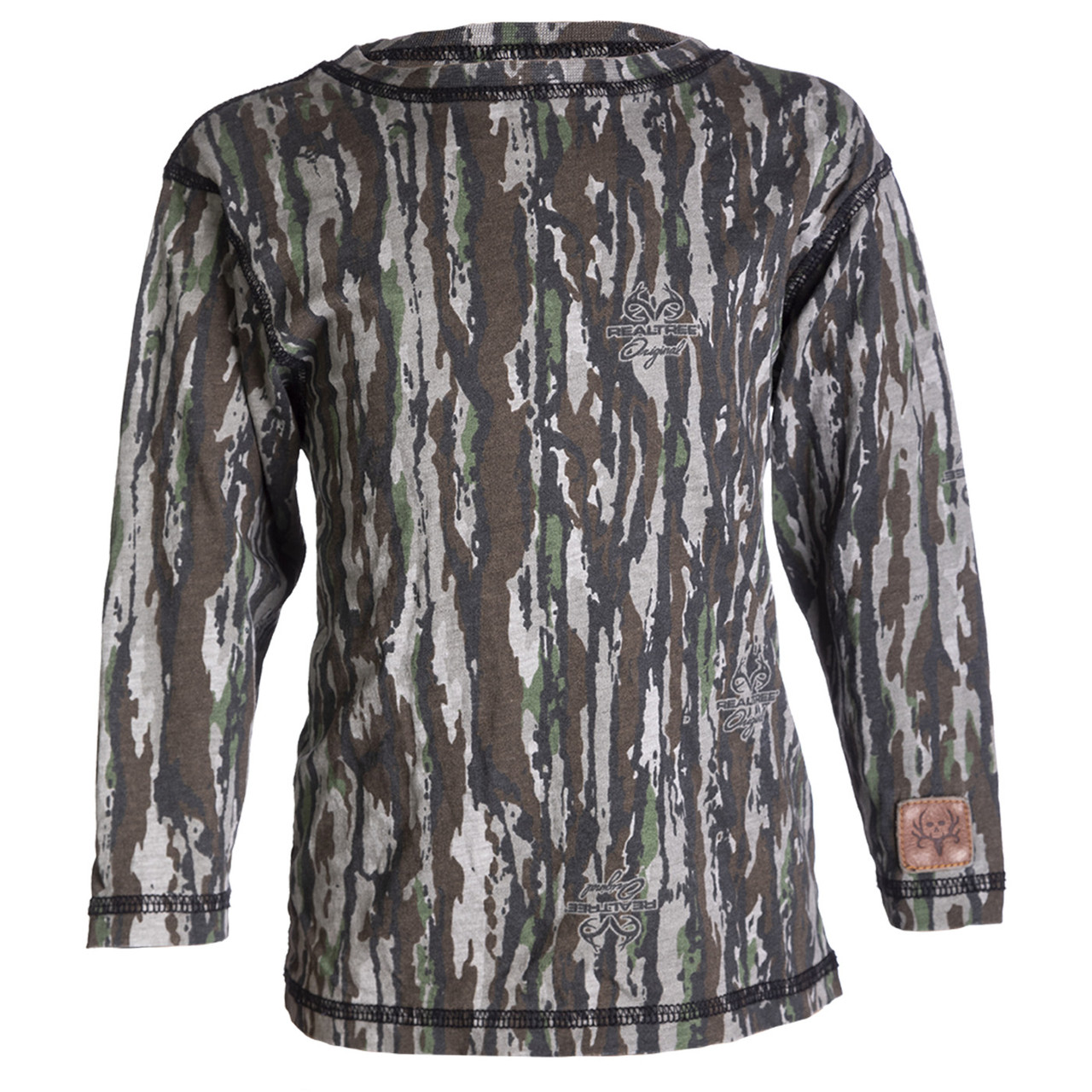 Bone Collector Kids BC Raskulls Camo Long Sleeve Shirt