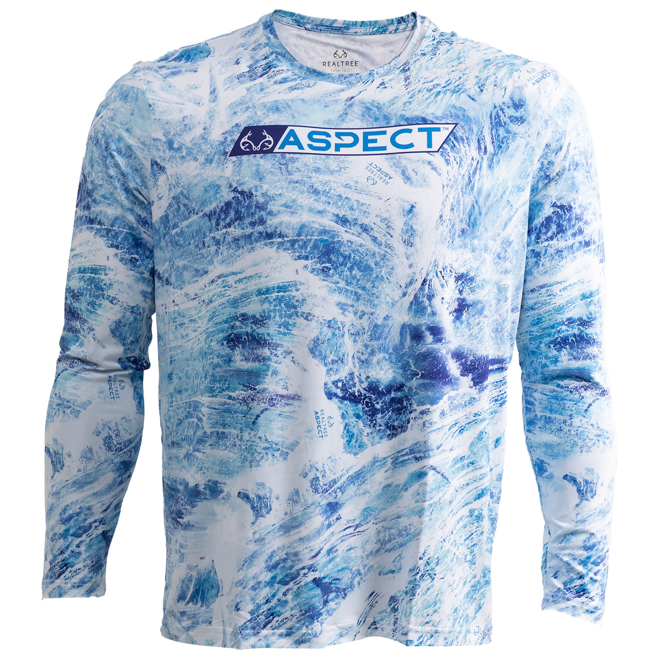 Realtree Men's Sky Fishing Performance Long Sleeve Shirt