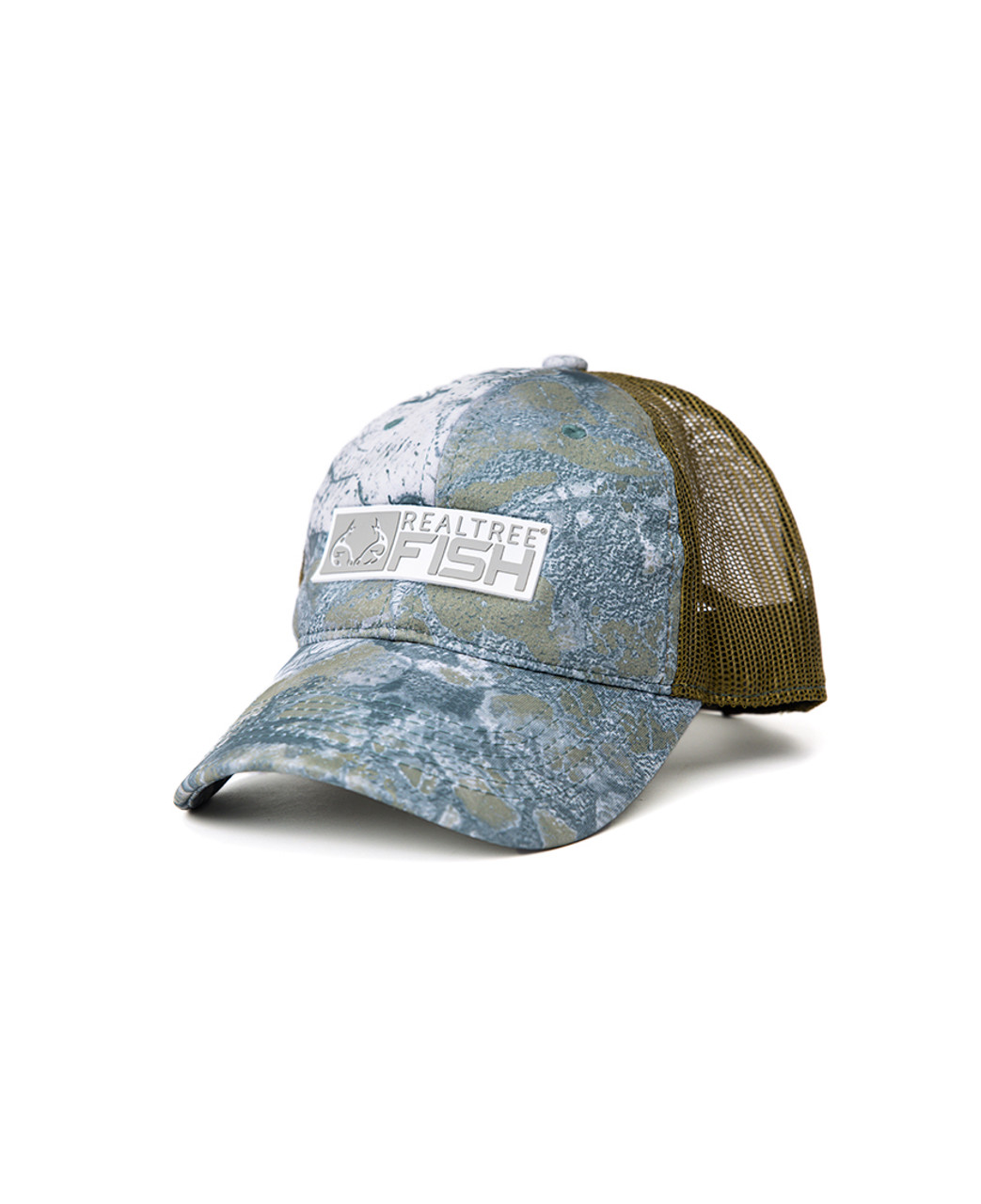 Realtree Fishing Mesh Back Green Hat | WAV3