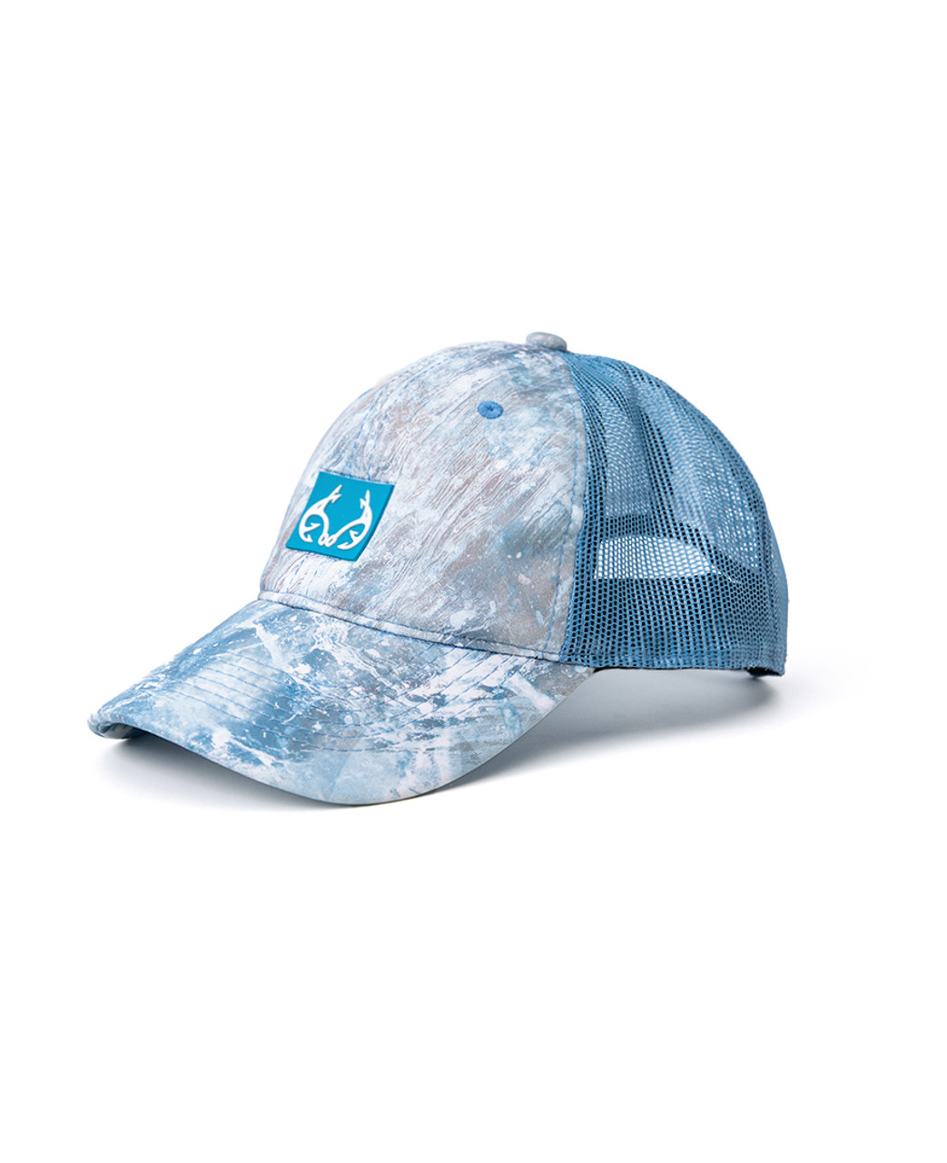 Realtree Fishing Mesh Back Blue Hat