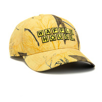Waffle House Realtree Xtra Gold Camo Hat Side