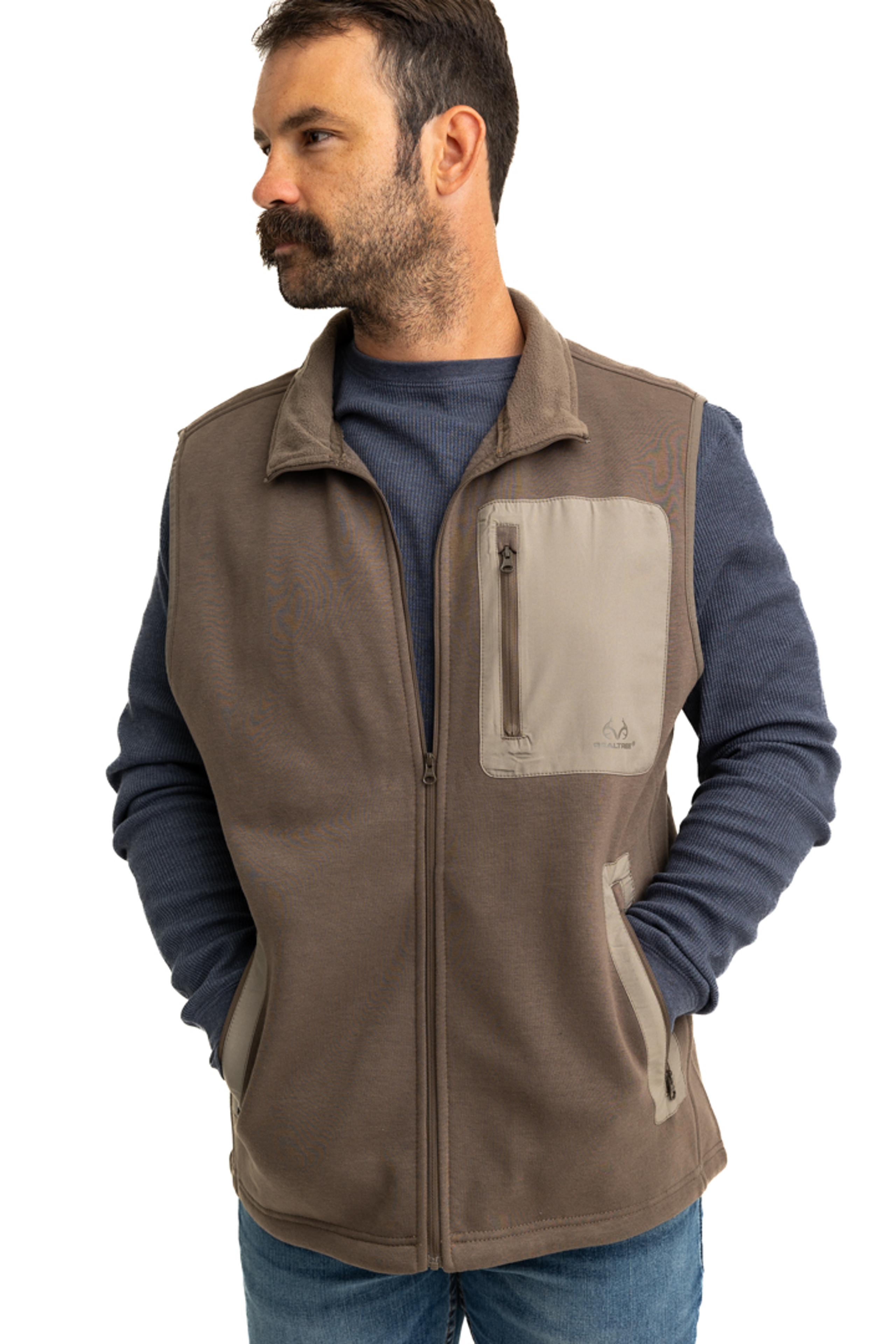 2023aw Brook Fleece Vest ブルック フリース brown Brook】2023aw Fleece Vest size2 Olive ブルック メンズ
