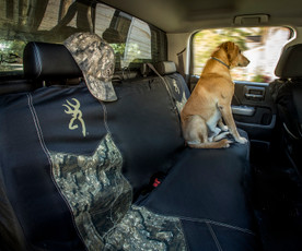 Realtree Timber Camo with Browning Logo Switch Back Bench Seat Cover