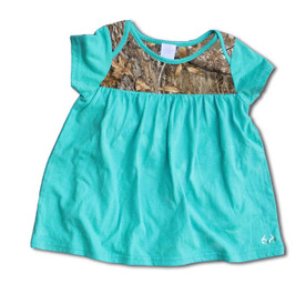 Realtree Girl's Infant Camper Onesie Dress Realtree Store