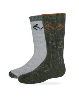Kids Camo Boot Socks - 2 Pack 