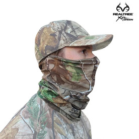 QuikCamo Multifunctional Face Mask Gaiters in Xtra Green