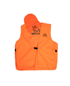 Blaze Orange Cap & Vest Combo from Realtree