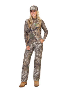 Women's Long Sleeve Hooded Camo Shirt | Realtree APX