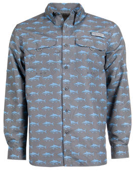 Realtree Men's Long Sleeve Fishing Shirt detail