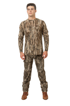 Men's Bamboo Long Sleeve Camo Crewneck | Realtree Legacy