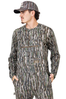 Men's Bamboo Long Sleeve Camo Crewneck in Realtree Original main