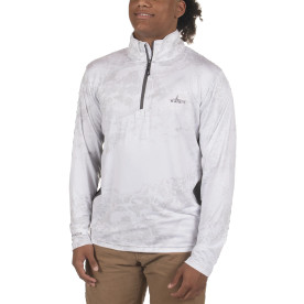 Habit-Black-Fork-Mountain-Trail-1/4-Zip-Performance-Layer-Mens-Realtree-Fishing-Top wav3 white main