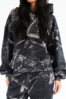 Recusa Black Camo Hoodie | Realtree EDGE Colors