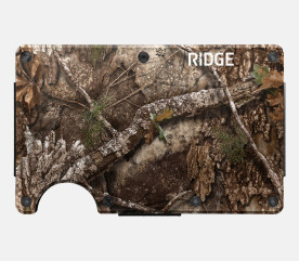 Ridge Aluminum Minimalist Camo Wallet in Realtree APX main