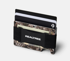 Ridge Aluminum Minimalist Camo Wallet in Realtree APX