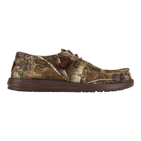 Hey Dude Unisex Wally Camo Shoes in Realtree EDGE side