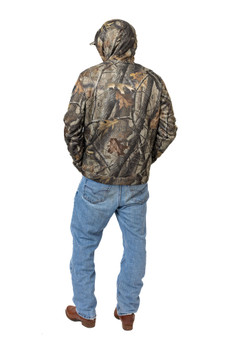 Men's High Pile Camo Hoodie in Realtree Hardwoods