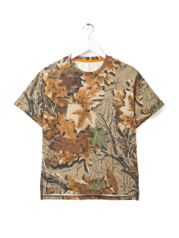 Little Bipsy adult camo t-shirt in Realtree Advantage Classic pattern on hanger main
