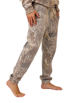 Men's Faded Poly Cotton Camo Sweatpants | Realtree Original