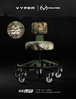 Vyper Industrial Steel Frame Camo Chair | Realtree APX