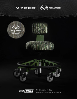 Vyper Industrial Steel Frame Camo Chair | Realtree Original