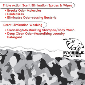 Zone Protects Invisible Hunter Scent Eliminator Shampoo/Body Wash | Realtree EDGE