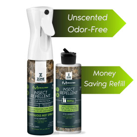 Zone Protects Insect Repellent Zone 10oz Mistosol + Refill | Realtree EDGE