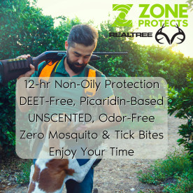 Zone Protects Insect Repellent Twin Pack 4oz + Refill | Realtree EDGE